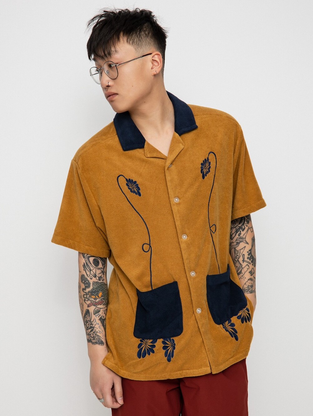 Brixton Bunker Reserve Terry Cloth Shirt